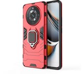 For Realme 11 Pro Plus Case Realme 11 Pro Plus 5G Cover Housing Shockproof Armor PC + Silicone Stand Protective Phone Back Cover