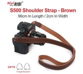 Camera Shoulder Suitable For Sony a6500 A7M4 Canon R50 Nikon ZFC Z30 Leather-Strap Fuji XT5 XS10  Micro Single Strap
