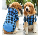 Dog Winter Coat  Pet Jacket Plaid Reversible  Vest Cold Weather Dog Clothes Pet Apparel for Small Medium Large Dogs