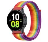 20mm 22mm Smart Strap for Amazfit Balance GT4/3/2 46mm Nylon Loop Bracelet Samsung Galaxy Watch 7 4/6 Classic 5 Pro 45mm