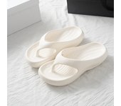 Flip-flops men's and women's slippers outdoor beach shoes pinch cold slippers