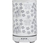 Humidificador de aire ultrasónico de 100ml difusor de aceite esencial de Mariposa de aromaterapia con LED de 7 colores