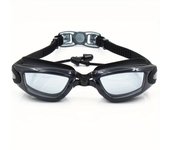 Gafas de natación impermeables con protección UV, gafas de natación ajustables de silicona para niños y niñas, para bucear en la