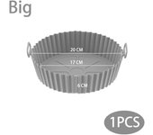 Airfryer Reusable Oven  Tray Silicone Mold for Pizza Fried Chicken Basket Air Fryer Accessories