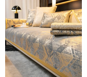 Dutch Velvet Gilding Technology Sofa Cover Sofa Cushion Four Season Sofa Towel Anti Slip Light Luxury Leather Sofa Blanket