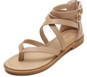 Sandalias de estilo romano para mujeres en verano
