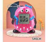 Virtual Pet Tamagotchi Toy in Russian Original German Spanish Polish Electronic Animals Kid Play Game Boy Pixel Pendant Keychain