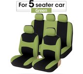 5-Seat Car Seat Covers Universal Auto Cushion Protectors for Renault Fiat Stilo Honda Civic Vaz 2110 For Citroen