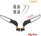 Rearview Mirror SXR125 For Aprilia Max 250 300 125 SR GT 200 SR APR300 Wind Wing Swivel Side Mirrors Retroviseur Espelhos Moto