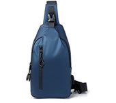 Mochila de pecho impermeable, Bolso pequeño de Crossbody de los hombres con el USB, bolso de hombro de Crossbody, mochila de los deportes de la manera, ocasional simple, bolso de pecho