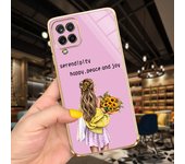 For Samsung A12 Case Samsung Galaxy A12 Back Cover Plating Soft Silicone Phone Cases For Samung A 12 SM-A125F Funda Girl Fashion