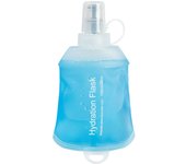 Hiking TPU Folding Water Bottle Soft Flask Blue Sport Water Bottle Water Bag Collapsible Water Bottle Cycling