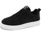 Zapatos para caminar con Suela de plataforma para hombre, Calzado para monopatín, zapatillas de Tenis A LA Moda para hombre, Color sólido