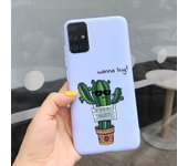 A51 A71 Case For Samsung Galaxy A51 4G Soft Touch Silicon Cover Shockproof Bumper Back Protector Bag for Samsung A 51 A 71 Coque