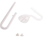 16 mm Aquarium Glass Inflow Outflow Lily Pipe Tube Fish Tank Aquatic Water Plant Canister Filter Suction Cup Hose Set