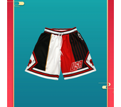 Pantalones cortos de baloncesto para hombre, malla para gimnasio, entrenamiento deportivo, cordón, transpirable, Retro, informal, moda con bolsillo, pantalones cortos informales de secado rápido