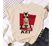 Horse t-shirts women streetwear Japanese t-shirts girl 2000s manga Japanese clothes
