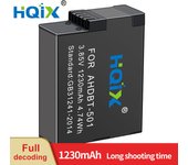 HQIX for Gopro Hero 5 Gopro Hero 6 Gopro Hero 7 Camera AHDBT-501 Dual Battery Charger