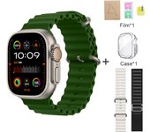 2025 New HK9 Ultra 2 MAX Smartwatch Bluetooth Call Heart Rate Detection Sports Mode Flashlight 1GB Memory AMOLED Compatible with Android IOS Smartwatch