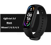 Sport bands for Xiaomi Mi Band Watchbands Miband6 NFC silicone High quality Replacement correa mi band 7 6 3 4 5 Watch strap