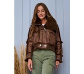 chaqueta de mujer Otoño Invierno Con Cierre De Cremallera Y Bolsillos Estilo Casual Talla Grande Y Suave abrigo mujer de pelo de conejo