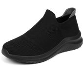 Zapatillas De Correr Para Hombre Y Mujer 2023 Comodidad Durabilidad Blanco Suela Plana Canvas Talla 35-44 Zapatillas Clásicas Sin Cordones Mesh EVA