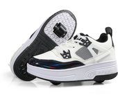 Kids Roller Shoes Sneakers with Wheels - Premium Sport Roller Skate Sneaker for Boys Girls Christmas Birthday Children Show Gift