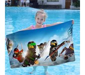 Cool L-s Cartoon N-Ninjago Towel Colorful Bath Towels For Girl Microfiber Quick Dry Custom Sand Free Beach Yoga Spa