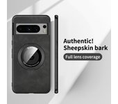 Matte Leather For Google Pixel 7A Case Magnetic Bracket Shell Magsafe Protection Cover