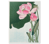 Antique Print Wall Art Lotus Fish Willow Tree Canvas Painting High Mountain Scenery Poster Home Bedroom Living Room Decoration