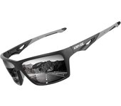KAPVOE Gafas de Ciclismo Polarizadas con Intercambiables TR90 Gafas de Sol Deportivas Mujeres Hombres Running MTB Bicic