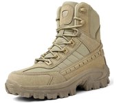 Men's Slip Resistant Combat Boots Tactical Work Safety Hiking Desert Hunting Shoes