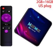 H96MAX V11 televisión box Android doméstico RK3318 4K HD Doble banda 5G Bluetooth decodificador de tv por internet