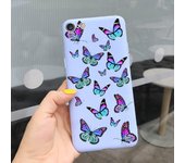 For Apple iPhone 6 Plus  Case iPhone 6 Cover Sofu-touch Silicone Slim Soft Back Bumper For iPhone 6Plus With Flower Animal Print