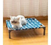 Summer Bed-Style Cat & Small Dog Hammock Bed Washable Breathable Cat Mat Cooling Pet Bed for Indoor Pets