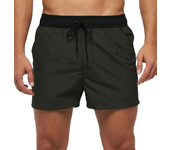 Pantalones cortos de baño de verano para hombre, bañadores, trajes de baño de secado rápido, tabla de Surf en la playa, pantalones de baño con cintura elástica, pantalones cortos de Surf con malla