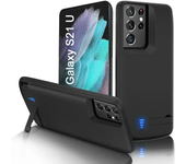 Funda Batería Externa Power Bank para Samsung Galaxy S10, S10E, S20, S21, S22, Note 10 Plus, Note 20 Ultra - Carga Rápida y Protección Integral