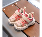 1-6 años de edad zapatillas de deporte de cuero de suela suave antideslizante zapatos de niño marea zapatos
