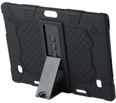 Tablet Case for Teclast M30 M30 PRO 10.1 Inch Tablet Silicone Case Adjustable Tablet Stand with Pen(Black)