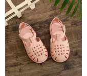 Nuevas sandalias casuales para niños, con suela suave, estilo retro, para bebés y niñas, tipo jalea.