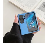 Luxury Korean New Solid Color OPPO Phone Case for OPPO Find N2 FLIP findn2 flip Find N2 Flip Back Cover Funda Cappa