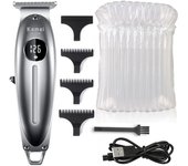kemei 1948 LCD display all metal hair trimmer professional electric beard clipper grooming edge hair cut machine rechargeable