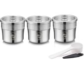 ICafilas Reusable Coffee Capsule Pod For illy X7.1 illy Y5 Mahine Stainless Steel Refillable Coffee Maker Filter