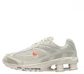 Leten Shox Ride 2 Trendy Sier Gray Red Mesh Non-slip Wear-Resisting Cushioning Men Outdoor Sports Running Shoes Male Work shoes