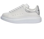 Pequeños zapatos blancos zapatos de muffin de suela gruesa de piel de vaca zapatos de tablero casuales para hombres versátiles