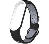 Applicable to Sports Strap for  Mi Band 7 6 5, Silicone Bracelet, MiBand 5/6 band5 band7 Wrist Straps, Smart Watch Accessories