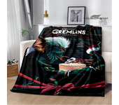 Gremlins Cartoon Printied Blanket Fashion Warm Blanket Flannel Soft And Comfortable Blanket Home Travel Blanket Birthday Gift