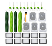 For iRobot Roomba I3, I3+, I4, I6, I6+, I7, I7+, I8, I8+, E5, E6, E7, Robot Vacuum Main Side Brush Hepa Filter