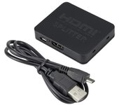 4K 2K Splitter 1 in 4 out 4x1 HDMI Switch HDMI-compatible Adapter HD 1080P Video Switcher For Xbox PS4 DVD HDTV PC Laptop