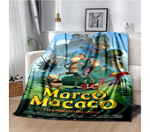 Cartoon Tadeo Jones Anime Throws Blanket for Kid Sofa Home Hiking Picnic Bed Super Soft Cute kawai Flannel Blanket birthday gift
